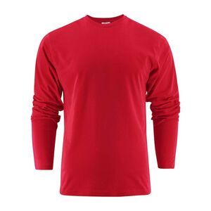 Printer Unisex Adult Heavier Pro Long-Sleeved T-Shirt / Red